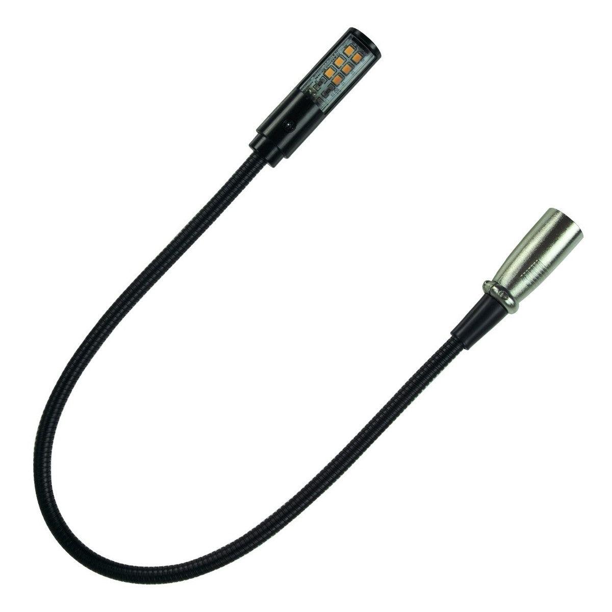 KLARK TEKNIK LEDLAMP 18 LAMPADA LED A COLLO D'OCA CON CONNETTORE XLR 4 POLI - TechSoundSystem.com