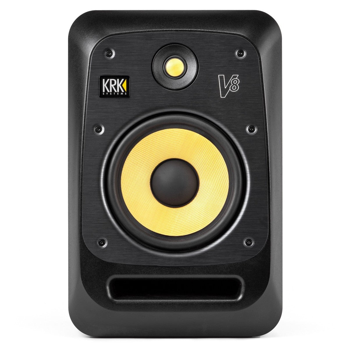 KRK V8 S4 BLACK MONITOR DA STIDIO ATTIVO 2 VIE 8" - 1" 230 WATT - TechSoundSystem.com