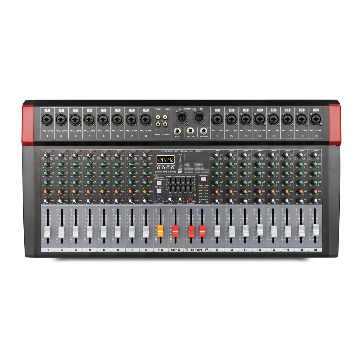 GLEMM MXP 18C Mixer microfonico 18 canali - TechSoundSystem.com