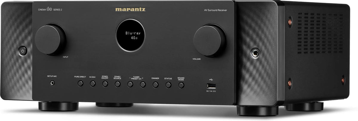 Marantz CINEMA 60 DAB SERIE 2: Sintoamplificatore AV 7.2 con Dolby Atmos e streaming wireless - HEOS – Potenza 7 x 100 W (8 Ω)