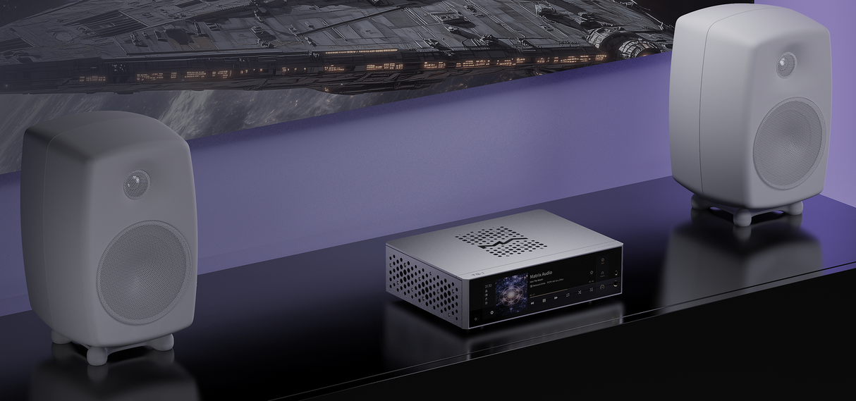 Matrix Audio TS-1 Streamer di rete, DAC e Amplificatore per Cuffie