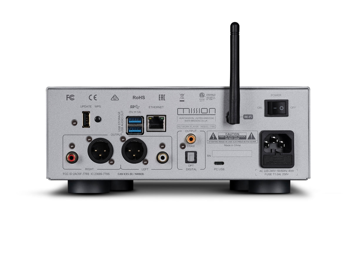 Mission 778S streamer di rete con DAC integrato