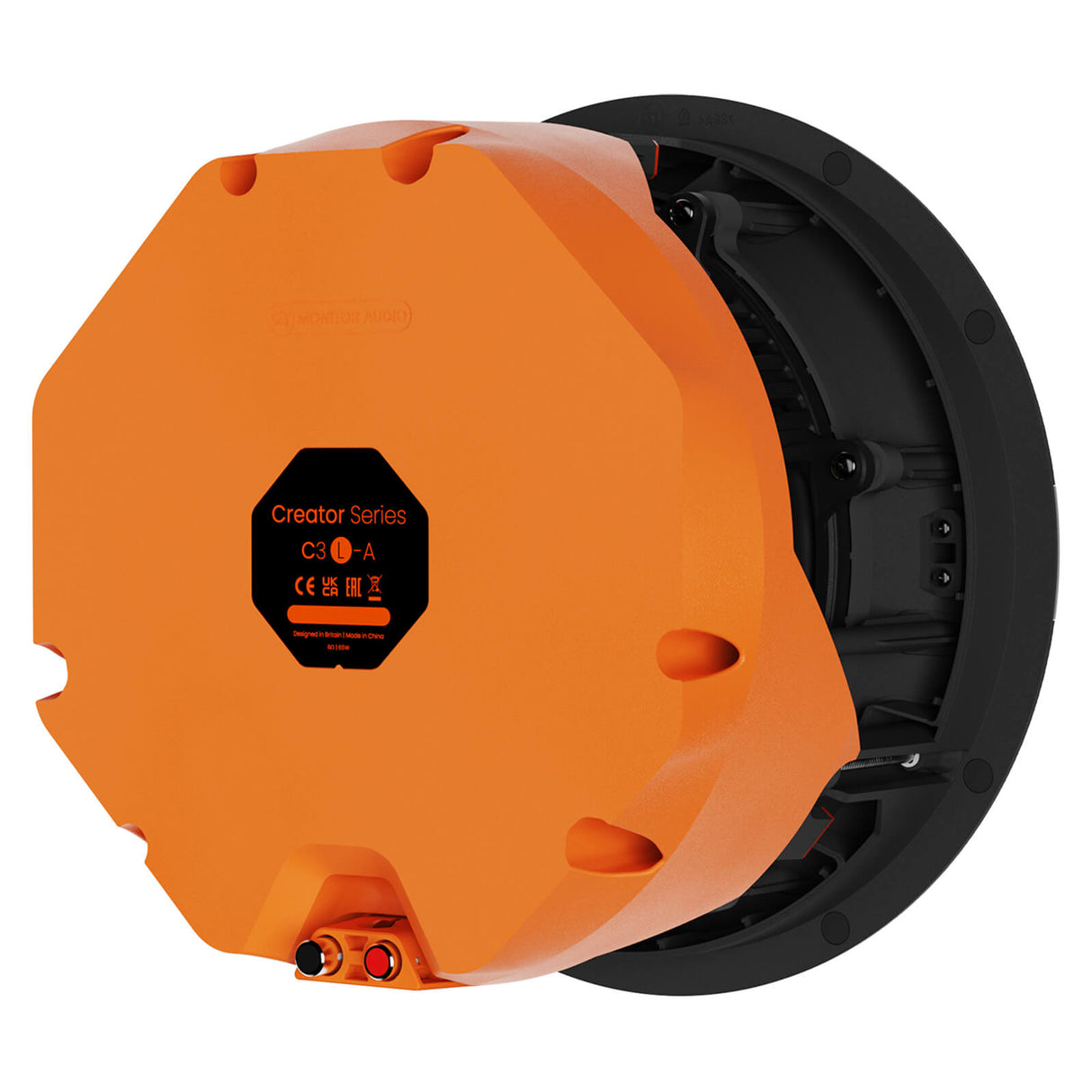 Monitor Audio C3L-A diffusore da incasso a soffitto ad emissione inclinata 3 vie 9” 6 Ohm 150W