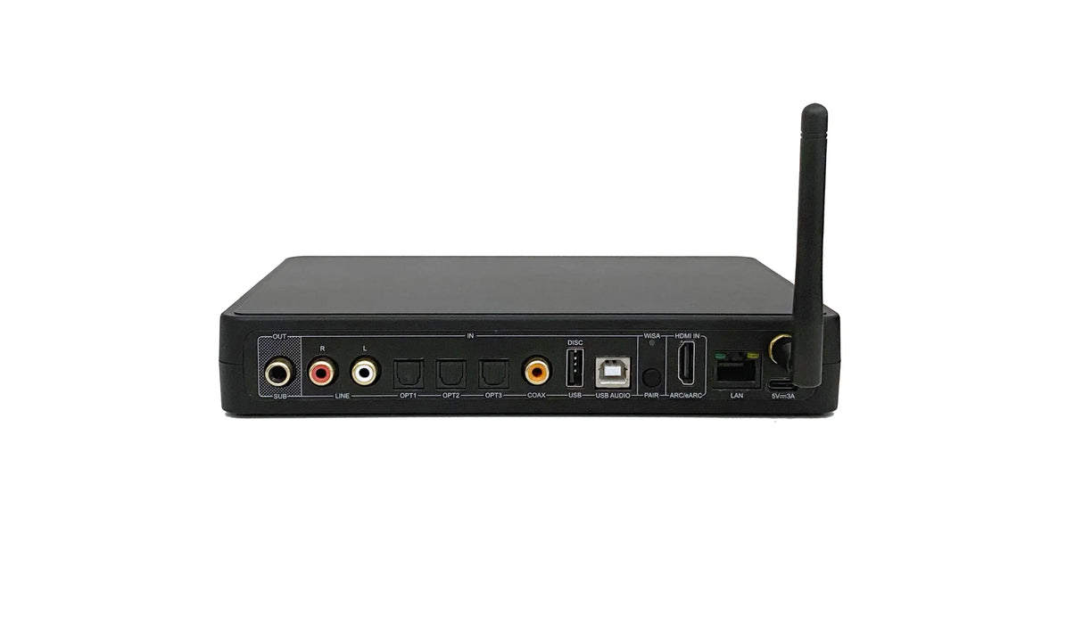 Morel WISA STEREO HUB HT streamer e hub audio wireless