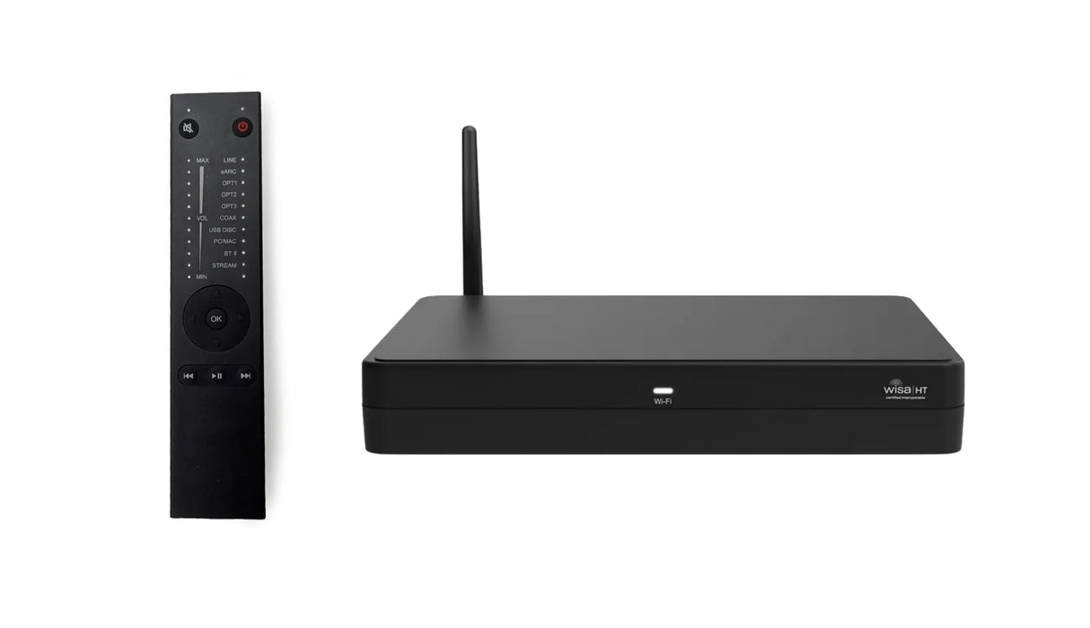 Morel WISA STEREO HUB HT streamer e hub audio wireless