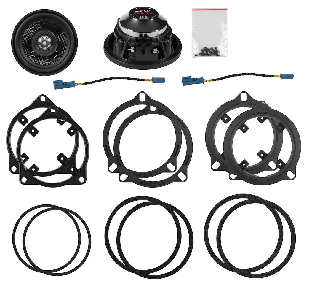 Musway CSB42X Kit a 2 vie coassiali 100mm 4 Ohm 120W per Bmw E/F/G