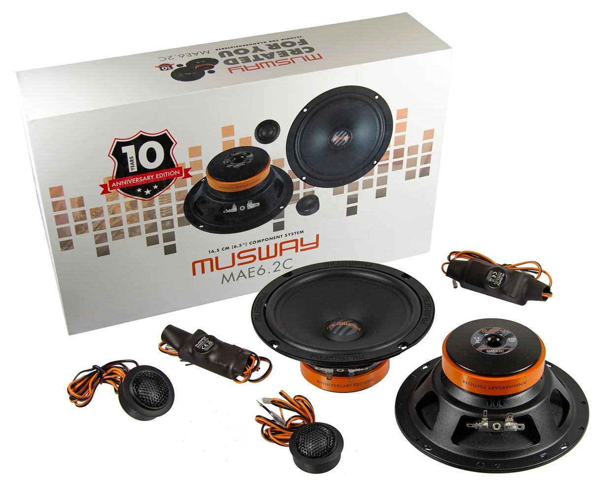 Musway MAE6.2C kit a 2 vie da 165mm 3 Ohm 200W