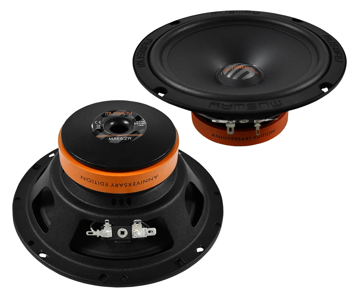 Musway MAE6.2W altoparlanti per kickbass da 165mm 3 Ohm 200W
