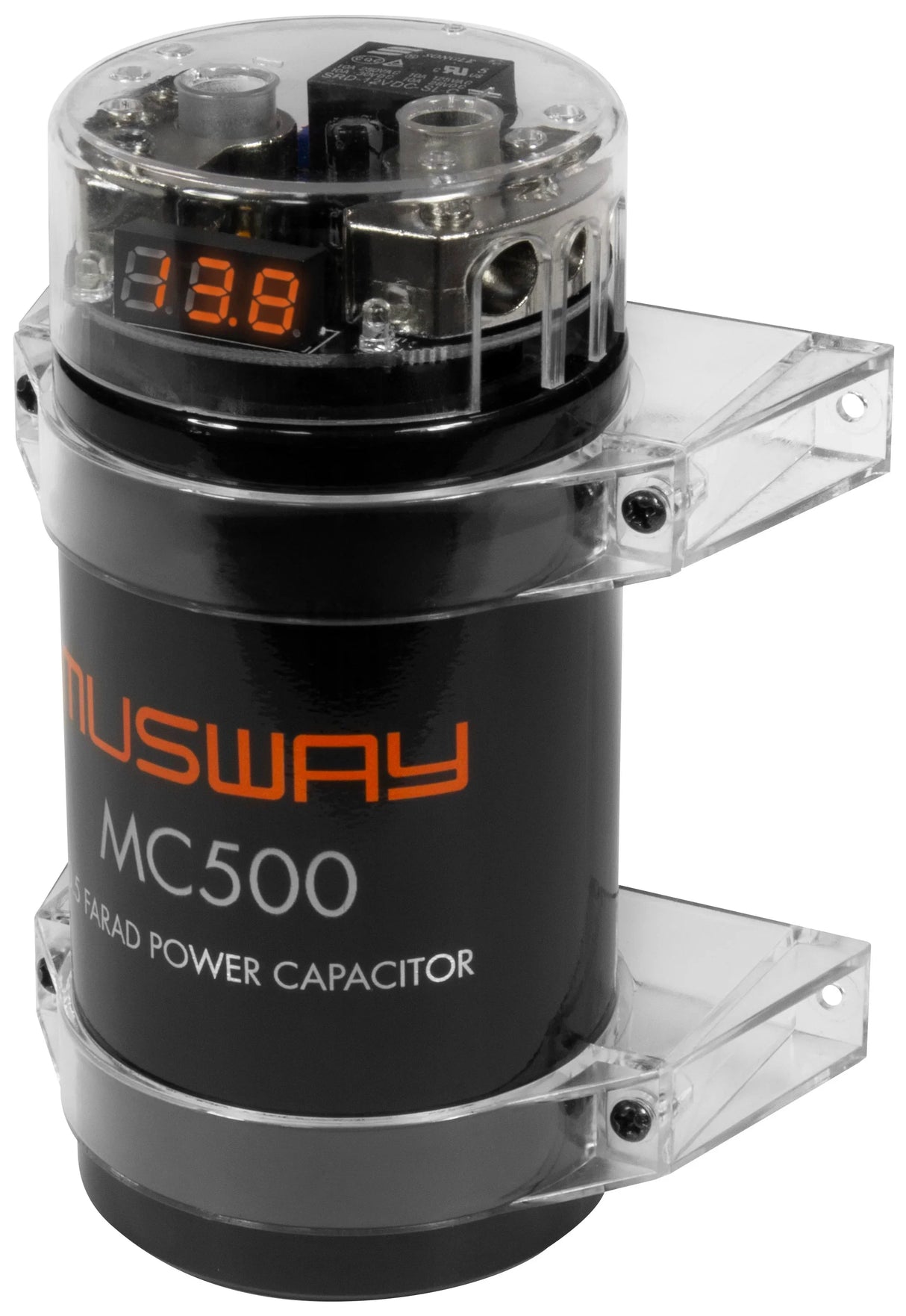Musway MC500 condensatore di potenza da 0,5 con blocco di distribuzione integrato