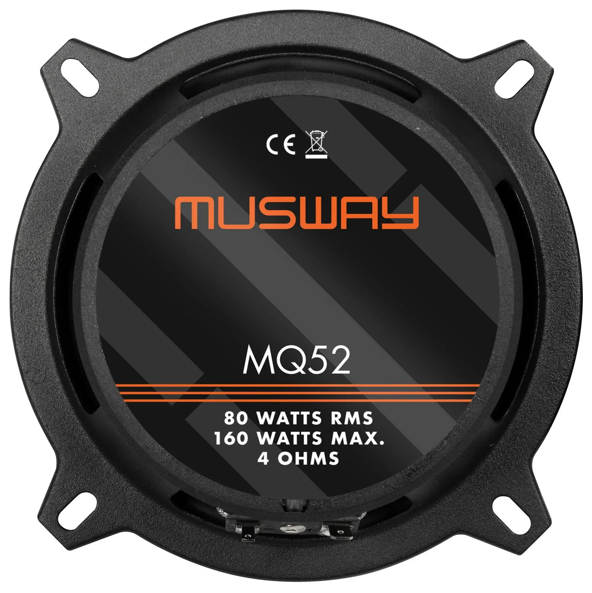 Musway MQ52 kit a 2 vie altoparlanti coassiali da 130mm 4 Ohm 160W