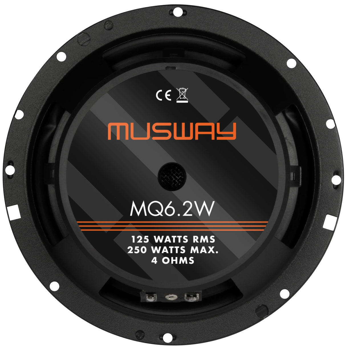 Musway MQ6.2W altoparlanti per kickbass da 165mm 4 Ohm 250W