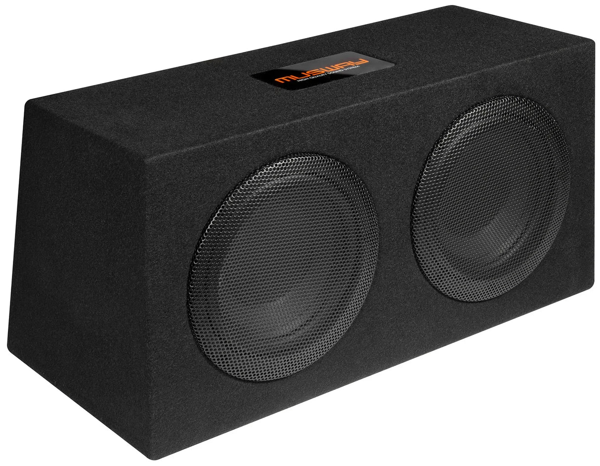 Musway MR206Q subwoofer bassreflex 2 x 165mm 2+2 Ohm 600W