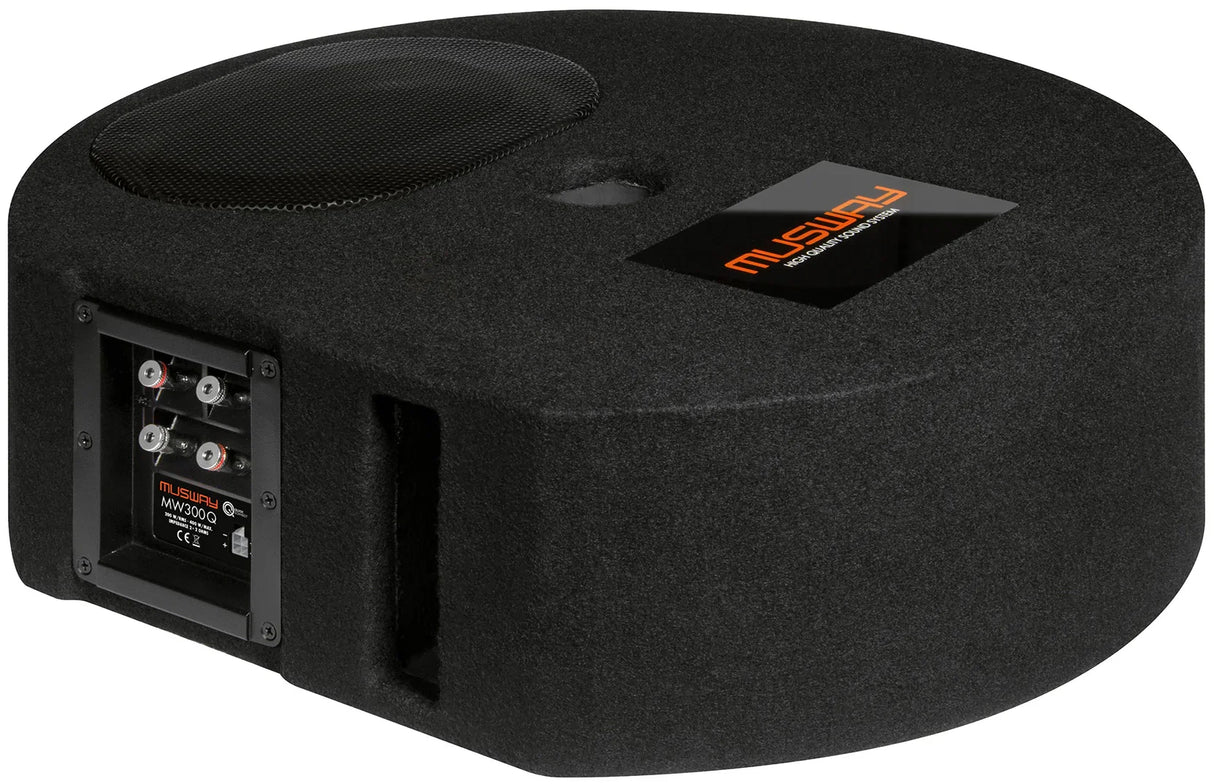 Musway MW300Q subwoofer bassreflex 6 X 9“ 2+2 Ohm 400W