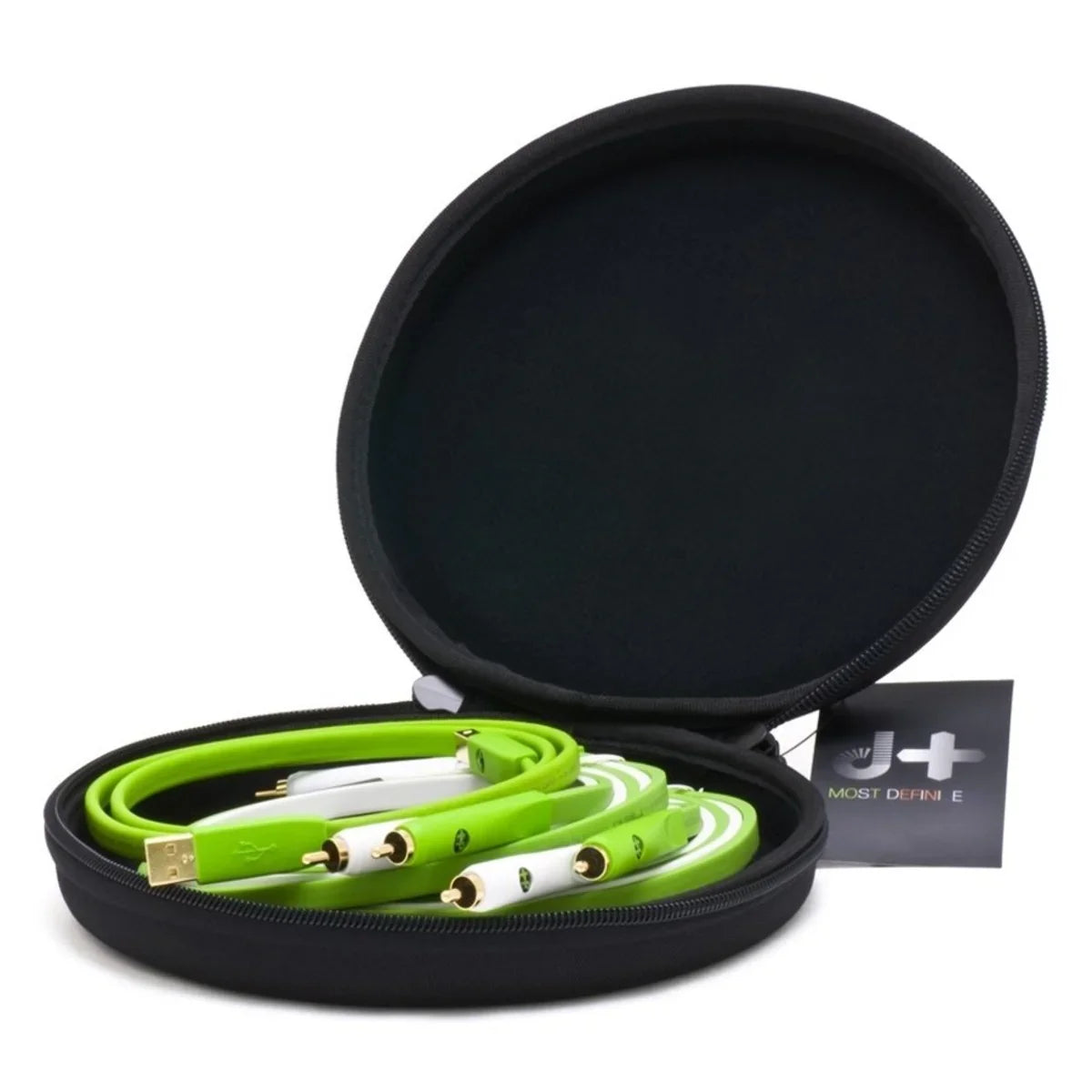 NEO OYAIDE D+RCA CLASS B DJ SET 1MT SET PER DJ CON 2 CAVI RCA 1 METRO + 1 CAVO USB 1 METRO + CUSTODIA