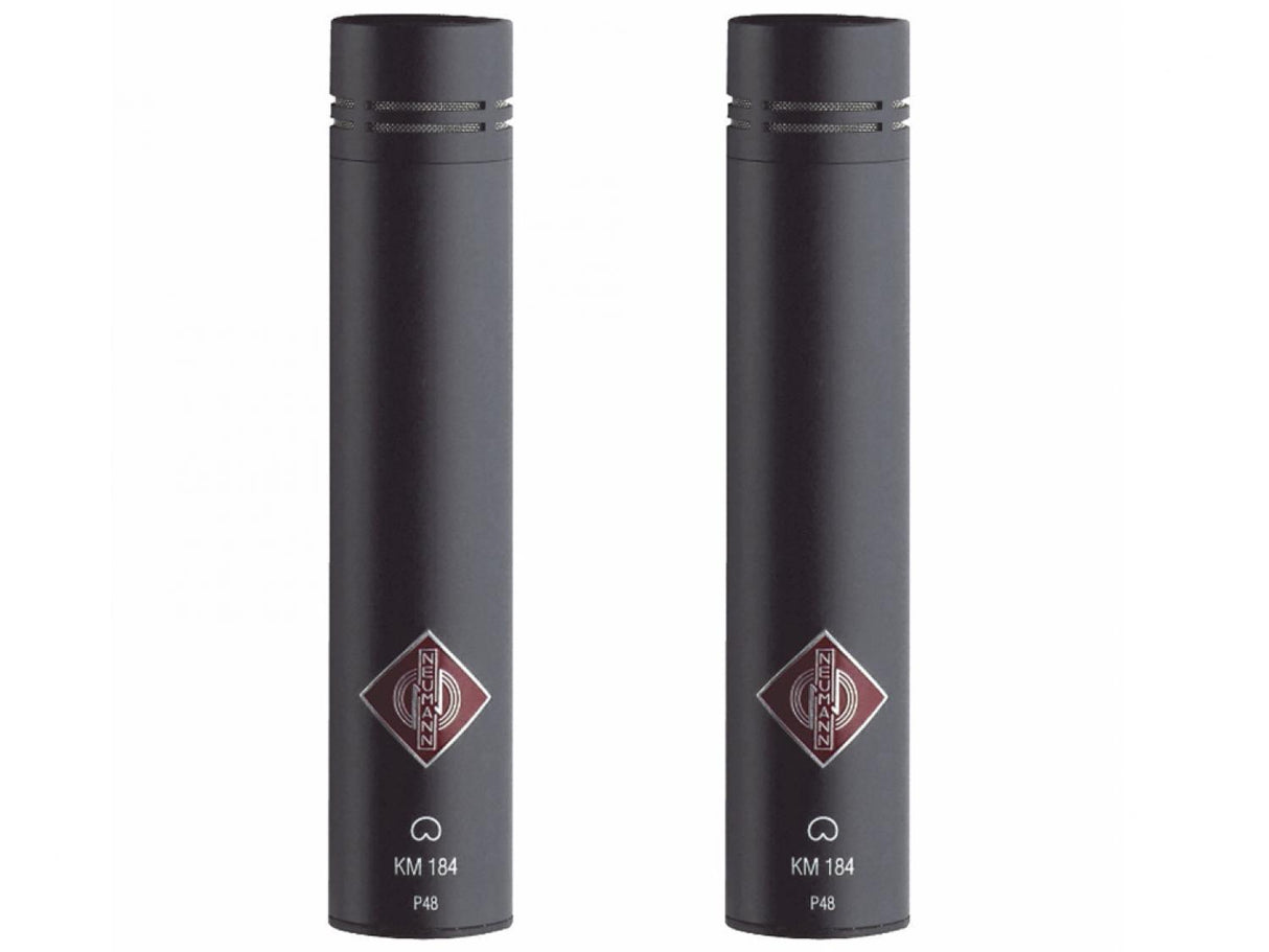 NEUMANN KM184 MT STEREO SET COPPIA MICROFONI A CONDENSATORE PER RIPRESE STEREO - TechSoundSystem.com