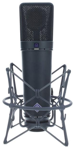 NEUMANN U87 Ai STUDIO SET MT MICROFONO A CONDENSATORE A DIAFRAMMA LARGO - TechSoundSystem.com