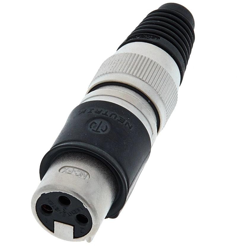 NEUTRIK NC3FX-HD CONNETTORE XLR 3 POLI FEMMINA IP65 - TechSoundSystem.com