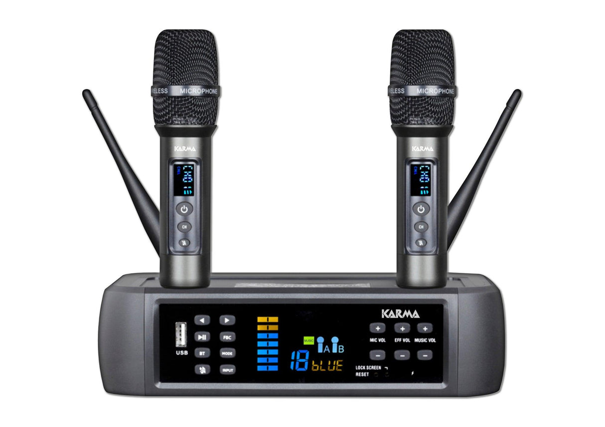KARMA ORBIT 24 Base multimediale con doppio radiomicrofono - TechSoundSystem.com