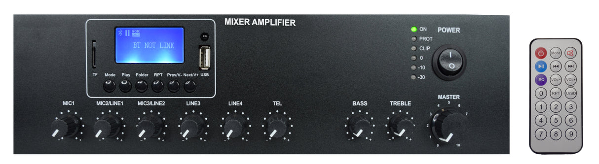 GLEMM PAA 240DMB Amplificatore PA 100V/16ohm 240W singola zona