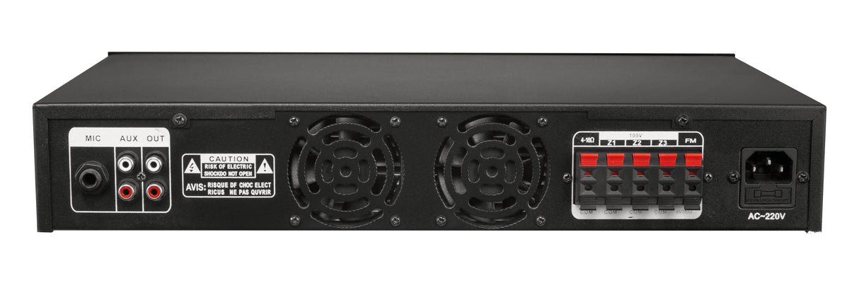 GLEMM PAA 720TMZB Amplificatore PA 3 zone 720W su 100V/16ohm