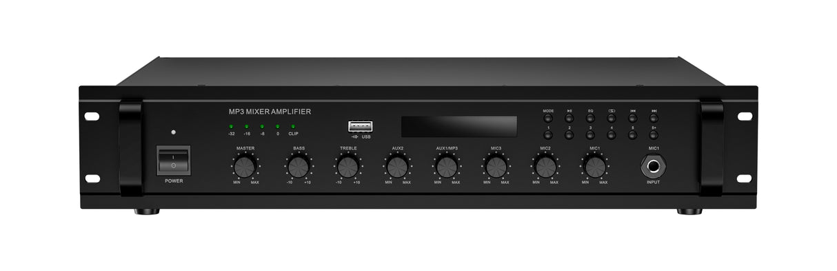 GLEMM PAA 700TMB Amplificatore PA da 700W a 100V/16ohm, con Bluetooth