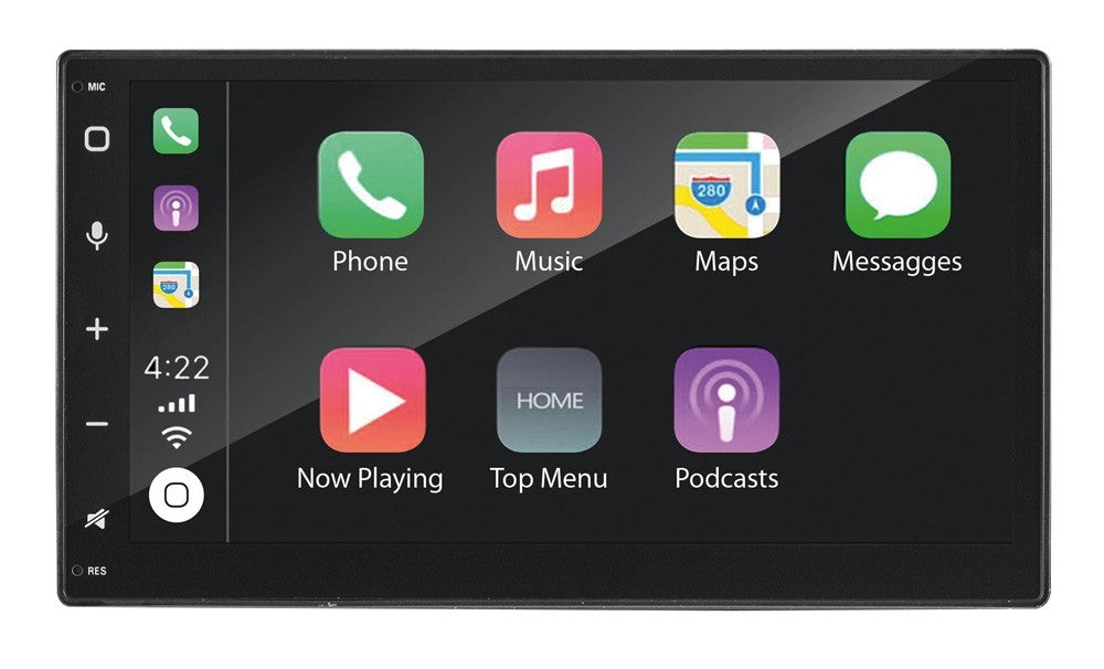 Phonocar VM012 autoradio Car Play, Androind Auto, GPS mappe EU,2 DIN 6.75" TFT/LCD, DAB+ - TechSoundSystem.com