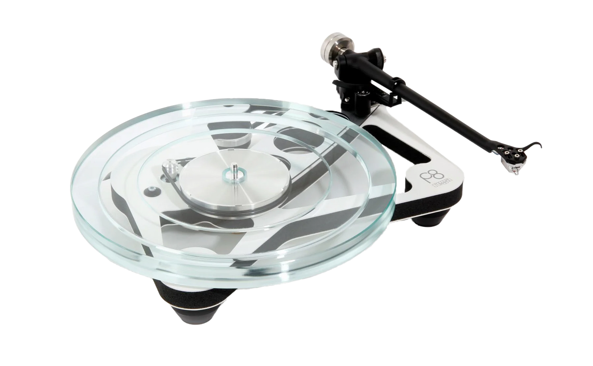 REGA Planar 8 BIANCO Giradischi HIFI triplo piatto in vetro, braccio RB880 alimentazione esterna (Copia)