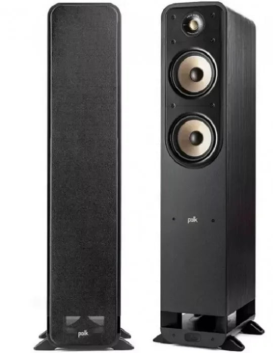 Polk Audio S55 EL Diffusori da Pavimento HiRes, tweeter da 1" in Terylene e 2 woofer da 6.5" in Mica
