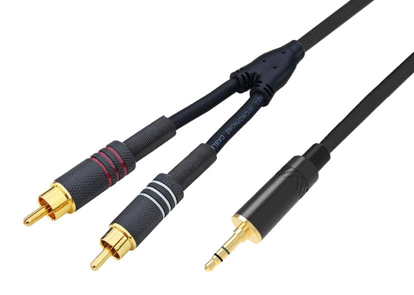RIDEM RDM C51-5 Cavo 3,5mm ST / 2x RCA M 1,5mt - TechSoundSystem.com