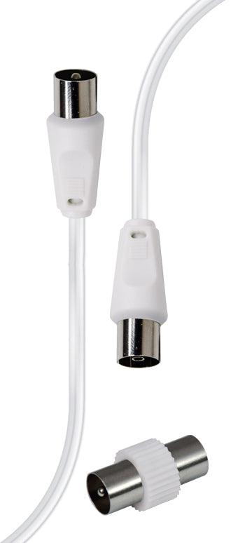 RIDEM RDM CL103 Cavo antenna M/F 3mt bianco - TechSoundSystem.com