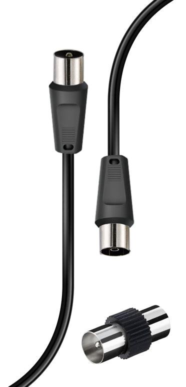 RIDEM RDM CL131-5 Cavo antenna M/F 1,5mt nero - TechSoundSystem.com