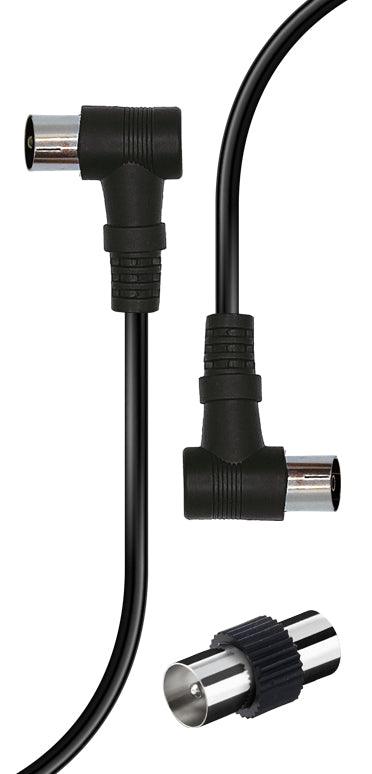 RIDEM RDM CL141-5 Cavo antenna M90 / F 90 1,5mt nero - TechSoundSystem.com