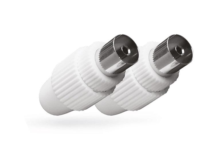 RIDEM RDM CL17 Coppia di connettori F per TV - TechSoundSystem.com