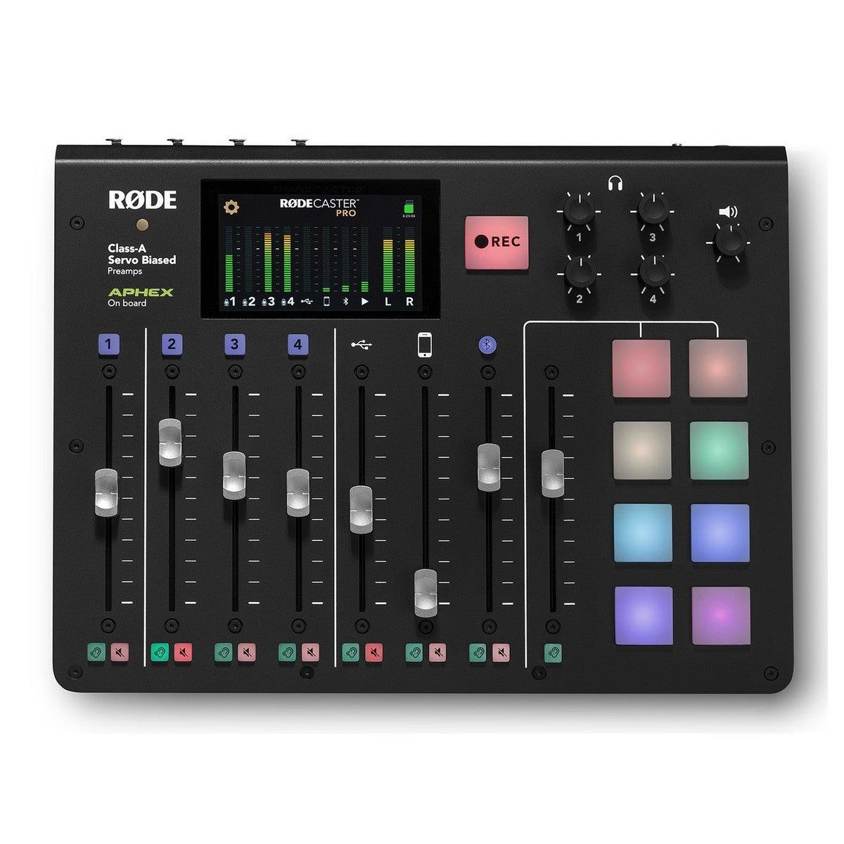 RODE RODECASTER PRO II INTERFACCIA STUDIO PER PRODUZIONE PODCAST - TechSoundSystem.com