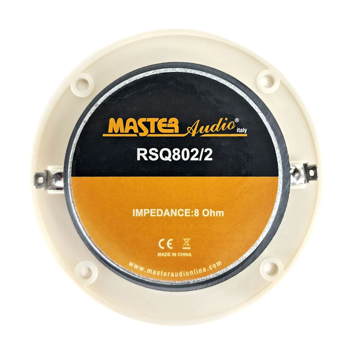 Master Audio RSQ802/2W Dome tweeter 100 mm, cupola in seta (1PZ)