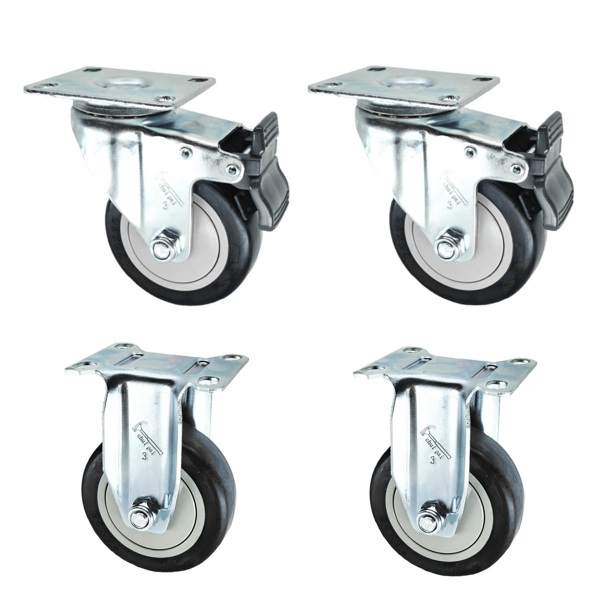 Master Audio SW402 Set di 4 ruote per subwoofer