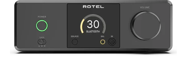 Rotel DX-3 Amplificatore per cuffia / DAC / Preamplificatore ESS Sabre 9028PRO, PCM 32bit/384KHz e DSD 4x
