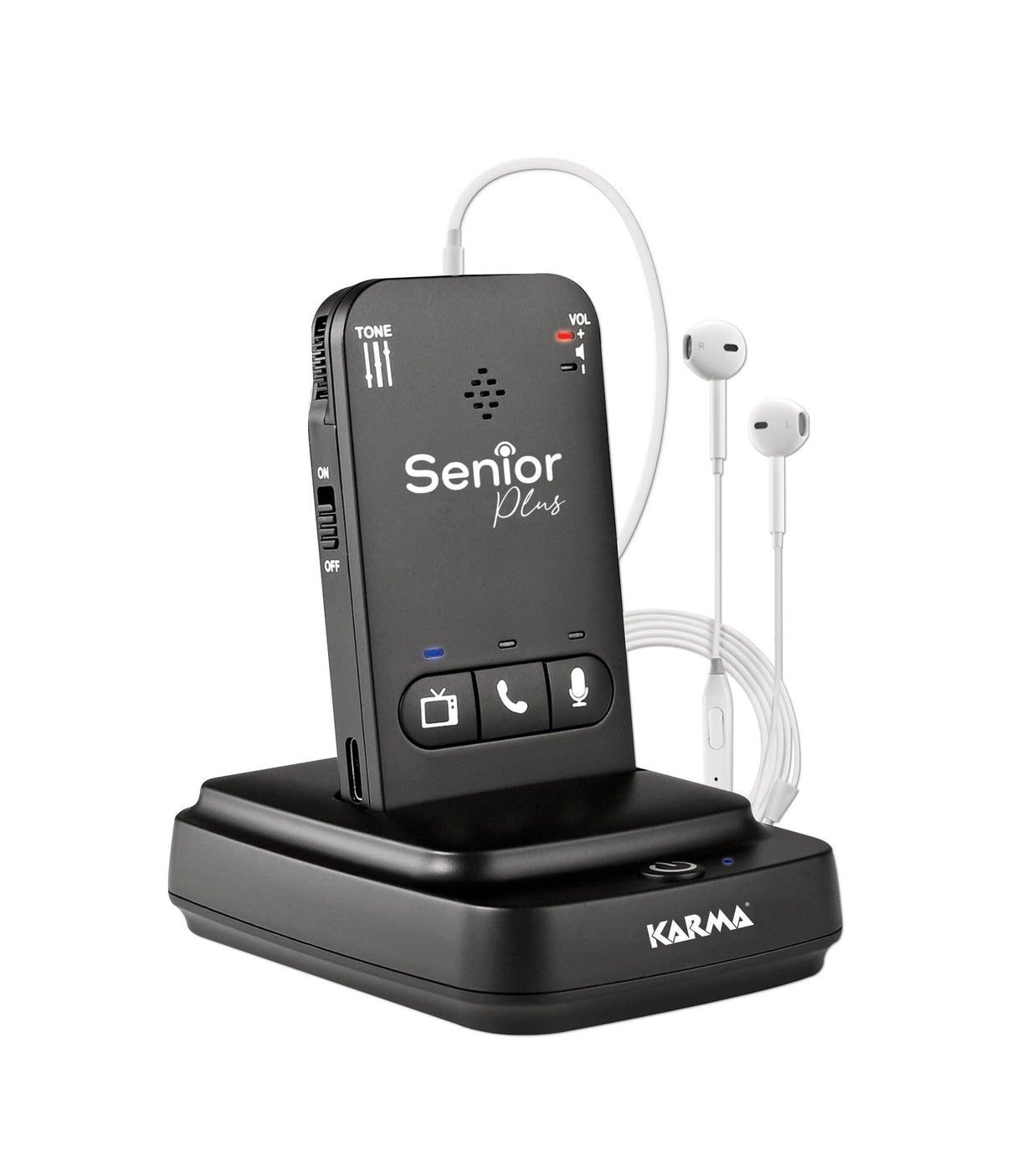 KARMA SENIOR PLUS Cuffia TV facilitata - TechSoundSystem.com