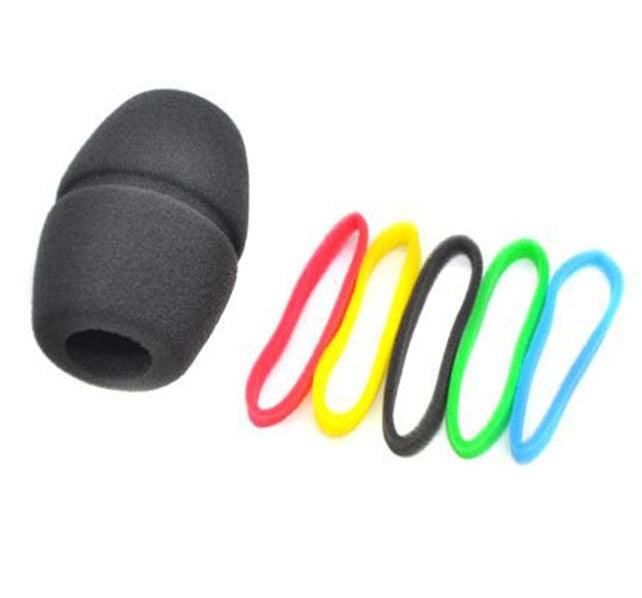 SENNHEISER MZW 4032 ANTIVENTO IN SPUGNA CON ANELLI COLORATI PER SKM 4031 - SKM 3072 - MD 431 - TechSoundSystem.com