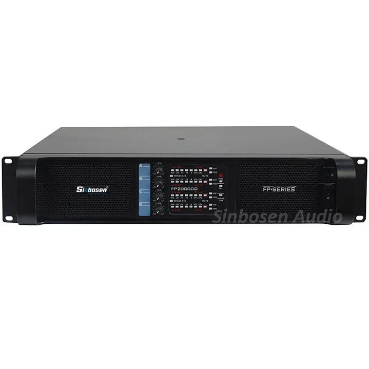 SINBOSEN FP20000Q AMPLIFICATORE DI POTENZA PROFESSIONALE 20000 WATT 4 CANALI