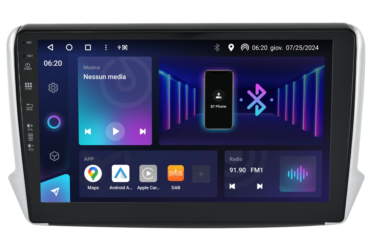 Phonocar SM322 Autoradio per PEUGEOT 2008 dal 2015 al 2019 Android 13!