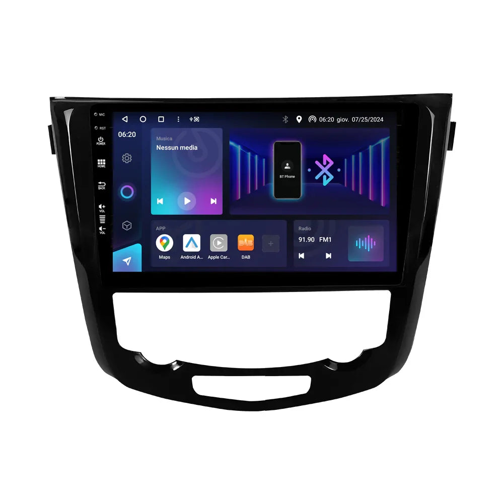 Phonocar SM324 Autoradio per NISSAN QASHQAI 2016-2021, CLIMA AUTOMATICO schermo 10.1" Android 13