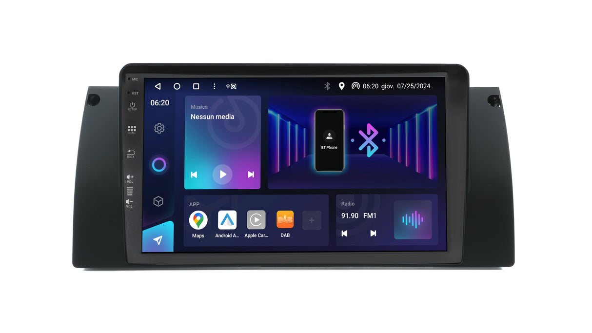 Phonocar SM329 Autoradio per BMW serie 5 (E39), X5 (E53), Android 13