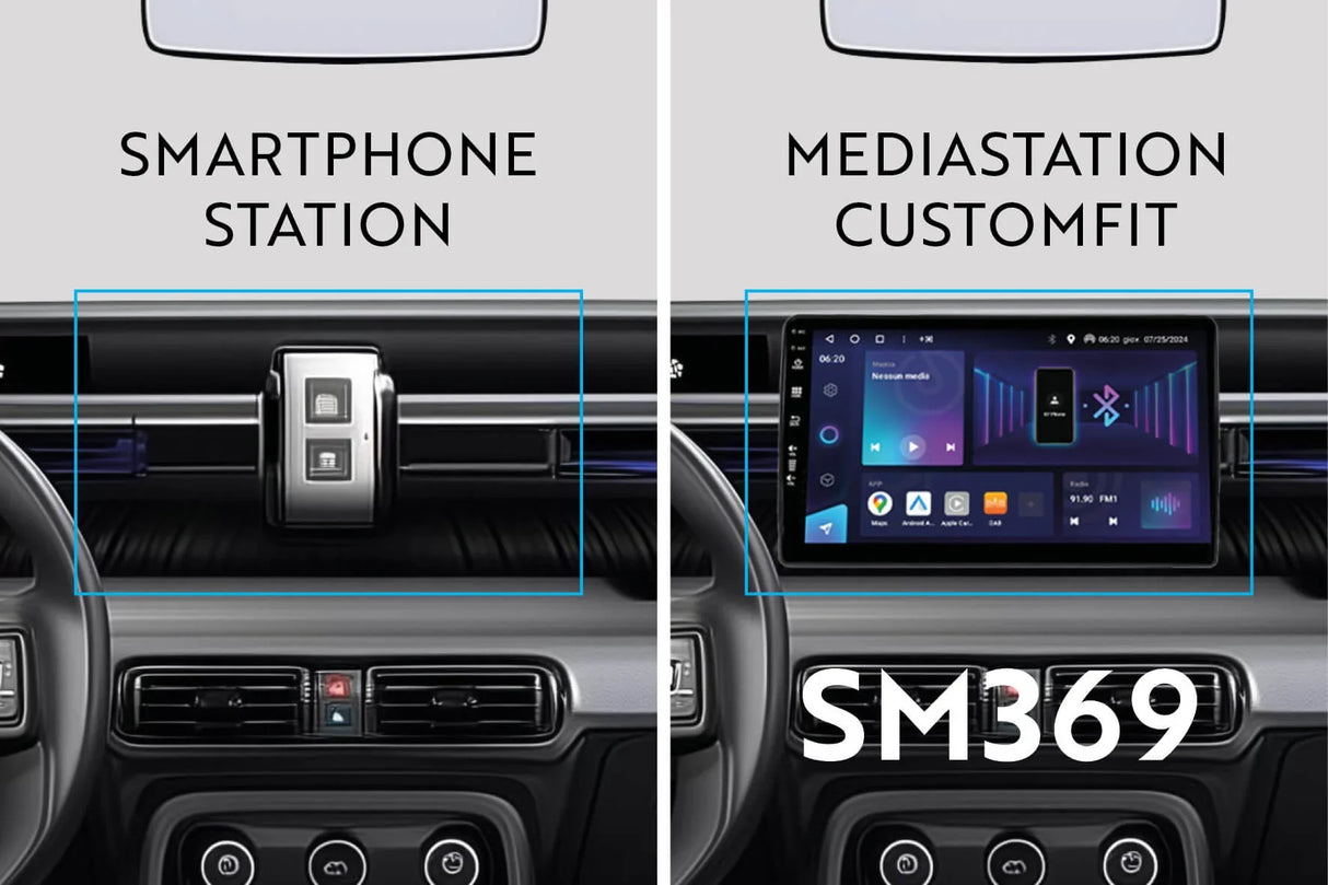 Phonocar SM369 Autoradio Android 9" QLED per CITROËN C3 allestimento YOU 2025