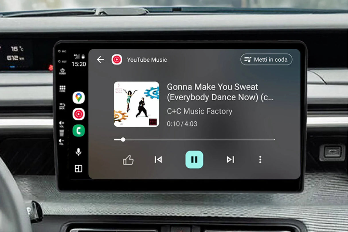 Phonocar SM369 Autoradio Android 9" QLED per CITROËN C3 allestimento YOU 2025