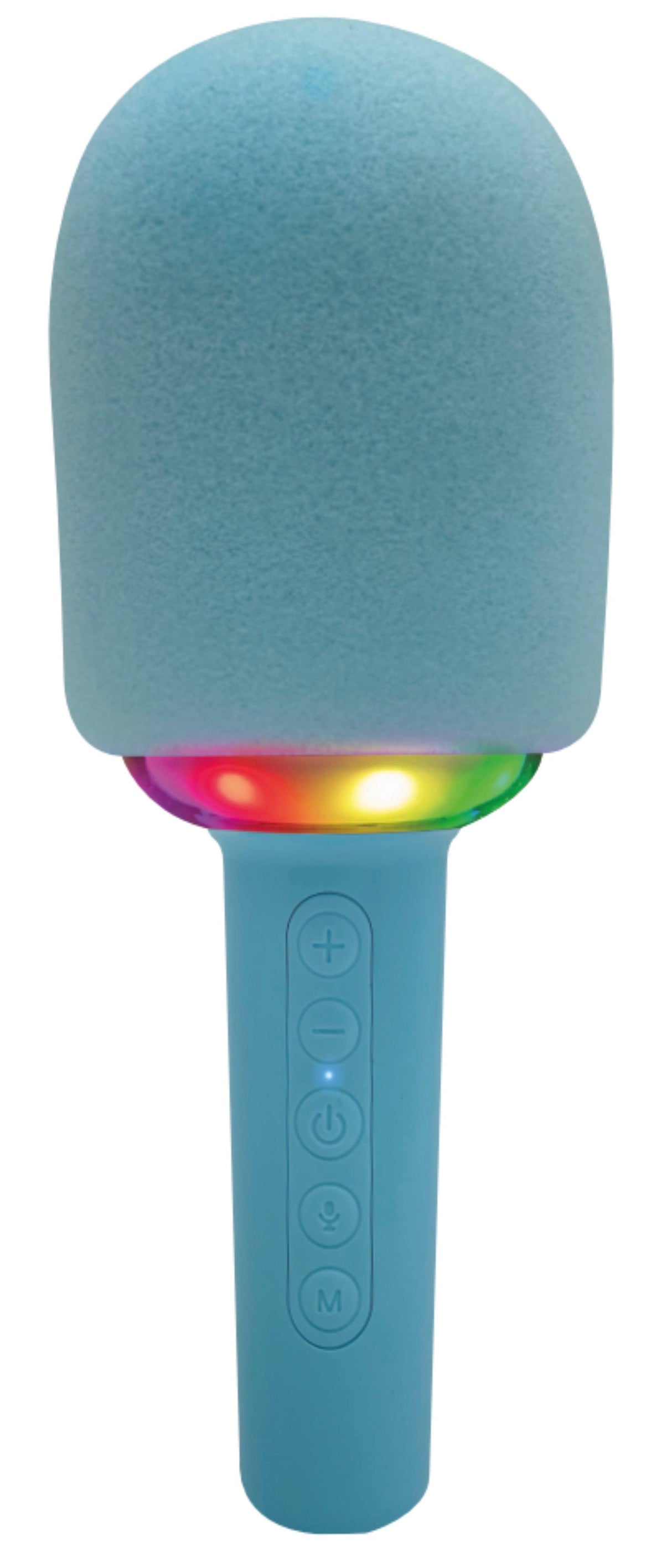 KARMA SNG A Microfono Karaoke con effetti luce - colore blu - TechSoundSystem.com