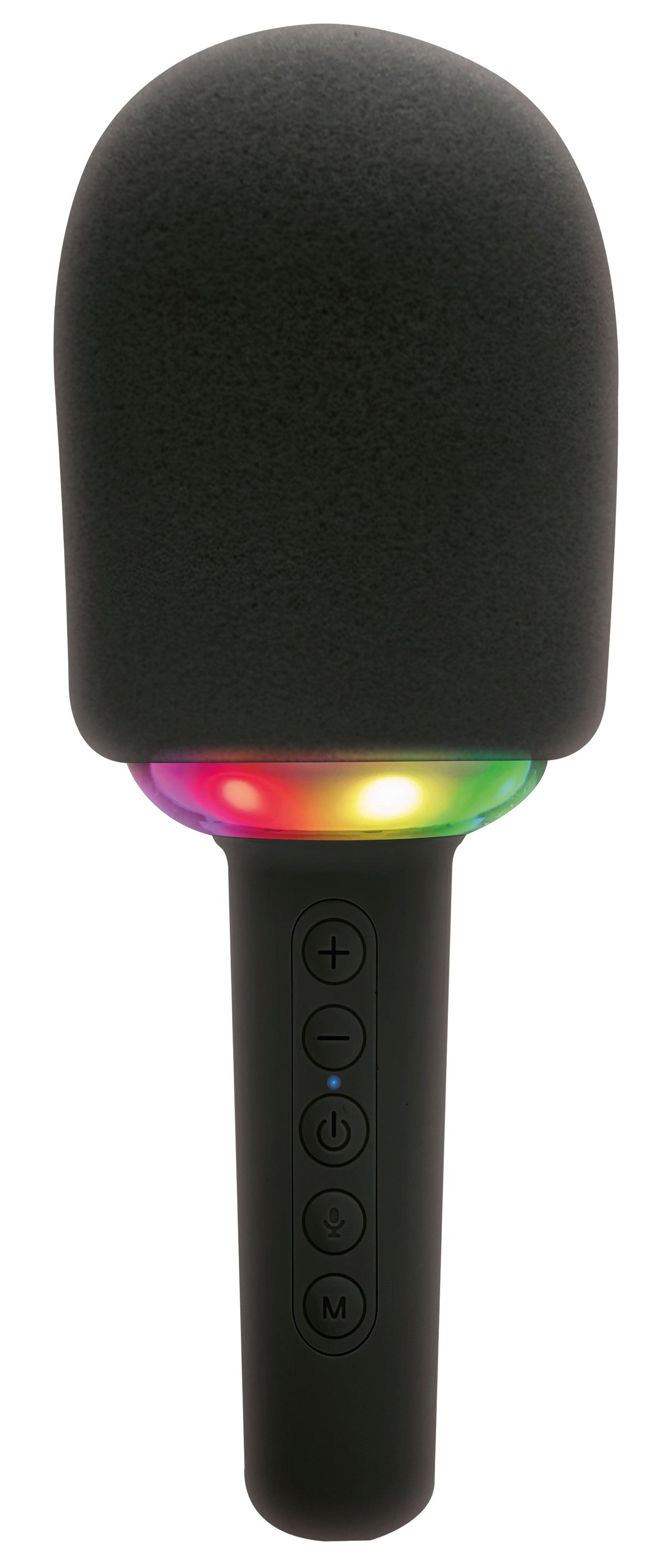 KARMA SNG N Microfono Karaoke con effetti luce - colore nero - TechSoundSystem.com