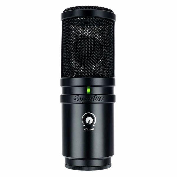 SUPERLUX E205U MKII MICROFONO USB DA STUDIO E PODCAST A CONDENSATORE - TechSoundSystem.com