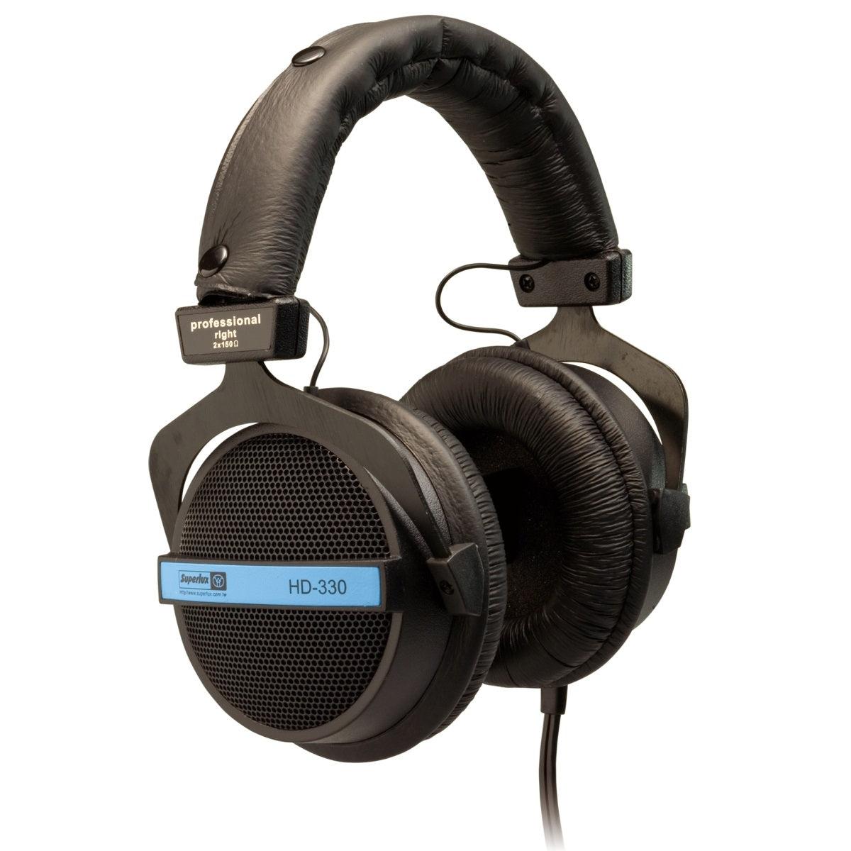 SUPERLUX HD-330 CUFFIA DA STUDIO SEMIAPERTA DINAMICA - TechSoundSystem.com