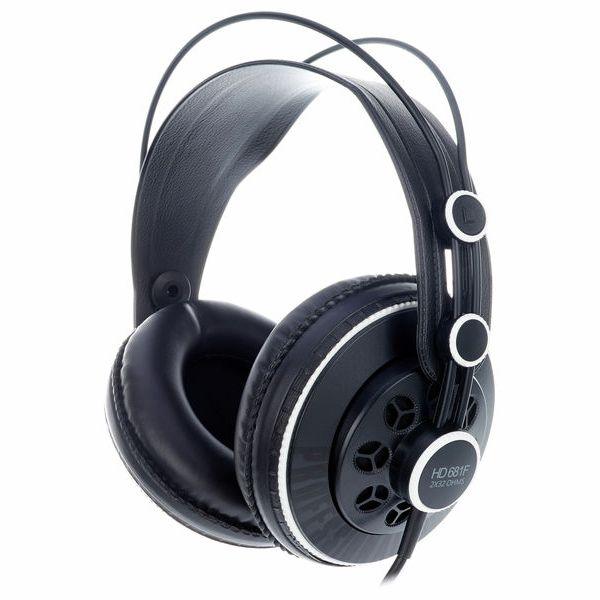 SUPERLUX HD-681 F CUFFIA DA STUDIO SEMIAPERTA CIRCUMAURALE DINAMICA NERA - TechSoundSystem.com